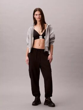 Monogram Fleece Cargo Joggers