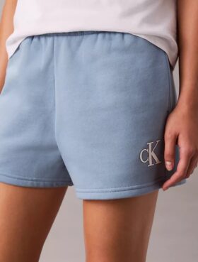 Monogram Fleece Pull-On Shorts Monogram Fleece Pull-On Shorts