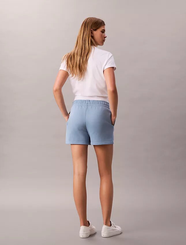 Monogram Fleece Pull-On Shorts Monogram Fleece Pull-On Shorts