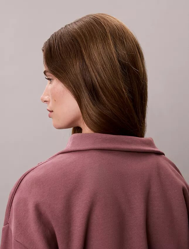 Monogram Fleece Quarter Zip Sweatshirt Monogram Fleece Quarter Zip Sweatshirt