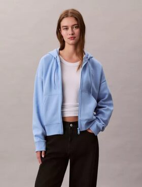 monogram fleece zip hoodie 1 5 280x369 - Monogram Fleece Zip Hoodie