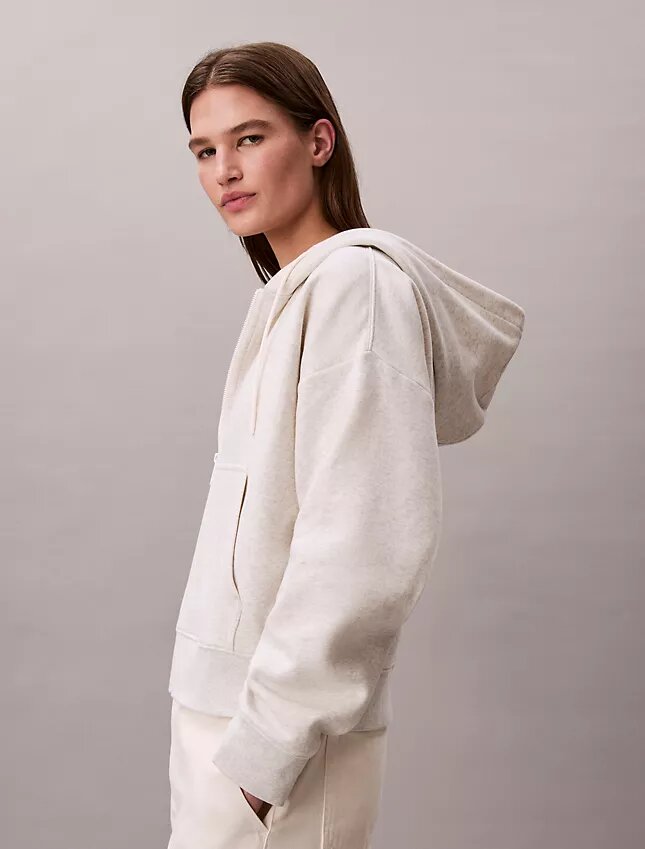 Monogram Fleece Zip Hoodie Monogram Fleece Zip Hoodie