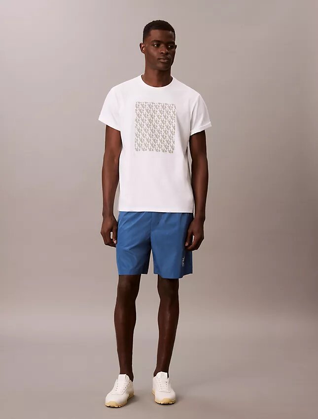 Monogram Graphic Pull-On Shorts Monogram Graphic Pull-On Shorts
