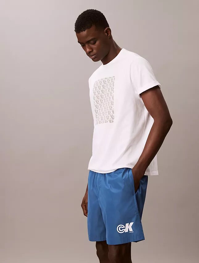 Monogram Graphic Pull-On Shorts Monogram Graphic Pull-On Shorts