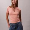 Monogram Logo Block Crewneck T-Shirt