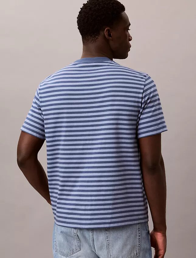 Monogram Stripe Relaxed T-Shirt Monogram Stripe Relaxed T-Shirt