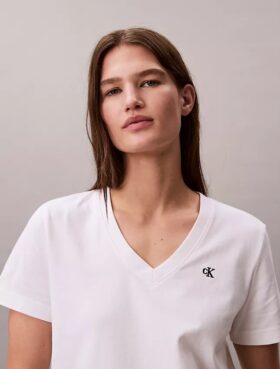 Monogram V-Neck T-Shirt