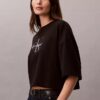Monologo Cropped Boxy T-Shirt Monologo Cropped Boxy T-Shirt