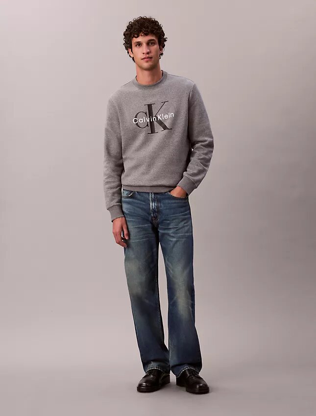 Monologo Fleece Crewneck Sweatshirt Monologo Fleece Crewneck Sweatshirt