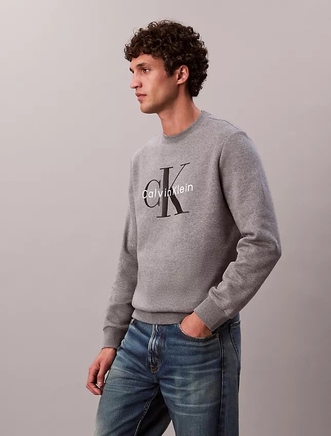 Monologo Fleece Crewneck Sweatshirt Monologo Fleece Crewneck Sweatshirt