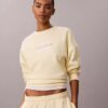 Monologo Fleece Relaxed Sweatshirt Monologo Fleece Relaxed Sweatshirt