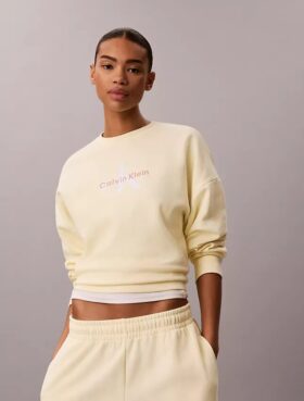 Monologo Fleece Relaxed Sweatshirt