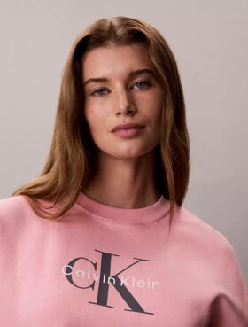 Monologo Fleece Relaxed Sweatshirt