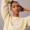 Monologo Fleece Relaxed Sweatshirt Monologo Fleece Relaxed Sweatshirt
