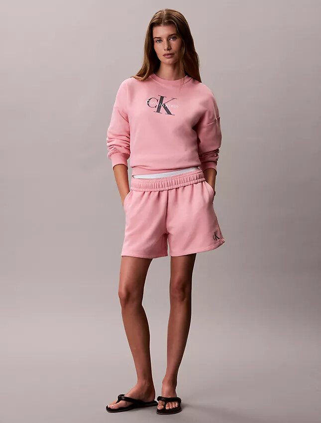 Monologo Fleece Relaxed Sweatshirt Monologo Fleece Relaxed Sweatshirt