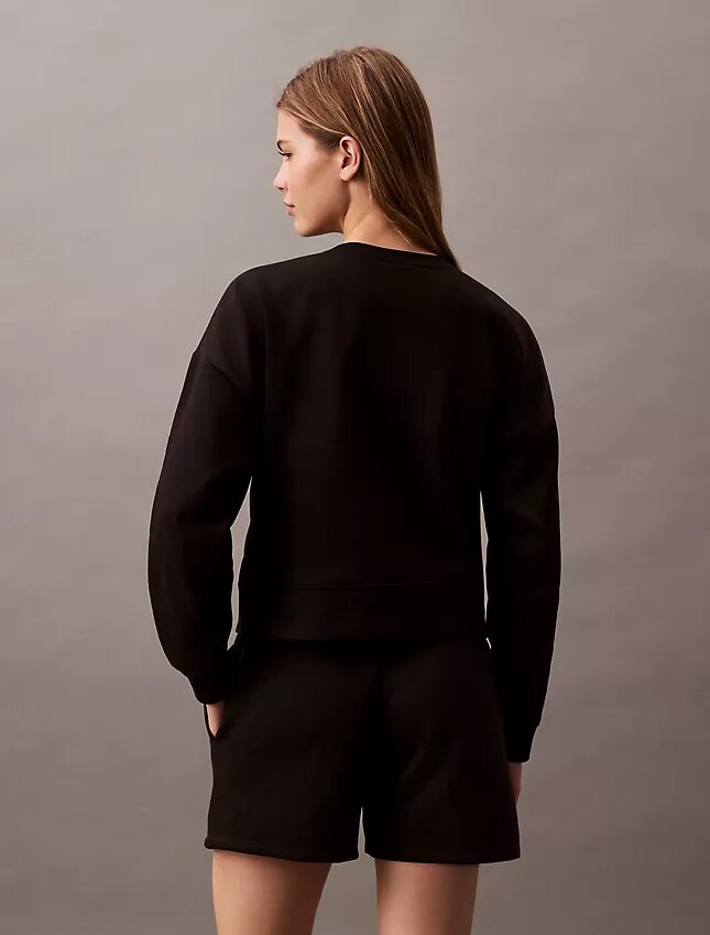 Monologo Fleece Relaxed Sweatshirt Monologo Fleece Relaxed Sweatshirt