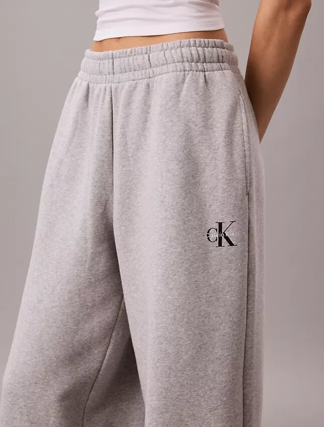 Monologo Fleece Wide Leg Sweatpants Monologo Fleece Wide Leg Sweatpants