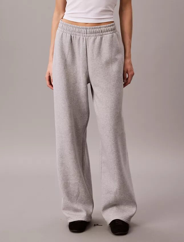 Monologo Fleece Wide Leg Sweatpants Monologo Fleece Wide Leg Sweatpants