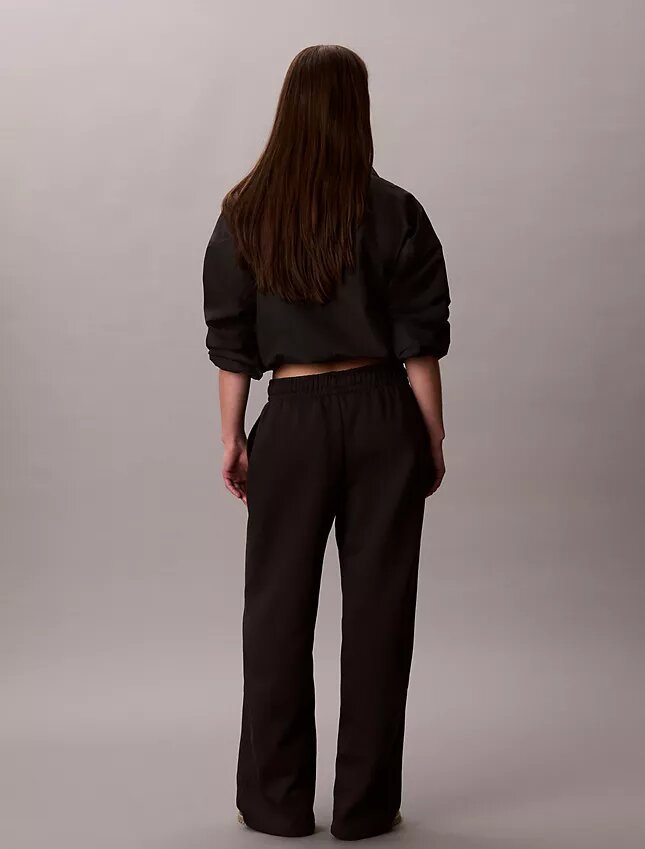 Monologo Fleece Wide Leg Sweatpants Monologo Fleece Wide Leg Sweatpants