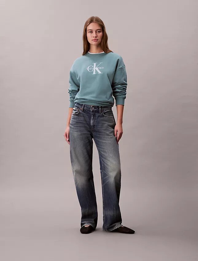 Monologo French Terry Relaxed Sweatshirt Monologo French Terry Relaxed Sweatshirt