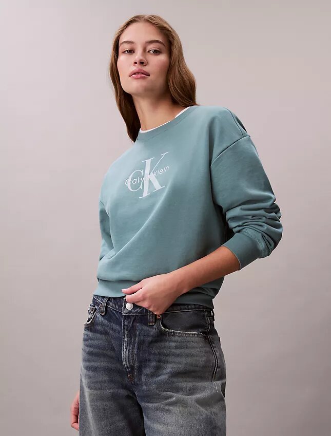 Monologo French Terry Relaxed Sweatshirt Monologo French Terry Relaxed Sweatshirt
