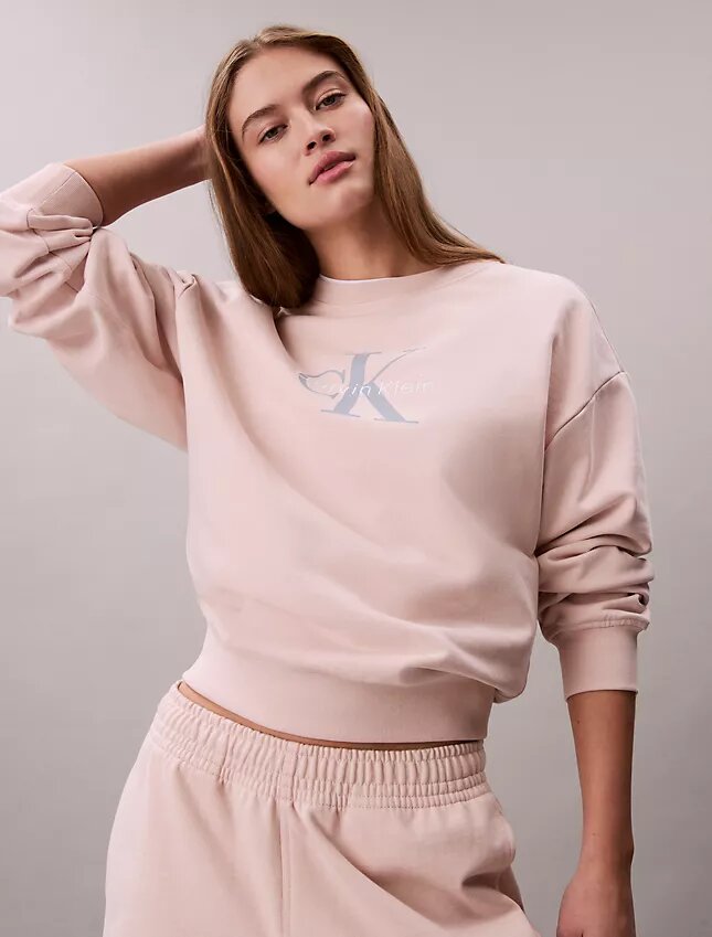 Monologo French Terry Relaxed Sweatshirt Monologo French Terry Relaxed Sweatshirt