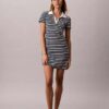 Monologo Rib Stripe Mini Dress