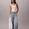 Monologo Stripe Rib Tank Top Monologo Stripe Rib Tank Top