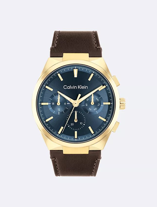 Multifunction Leather Bracelet Watch Multifunction Leather Bracelet Watch