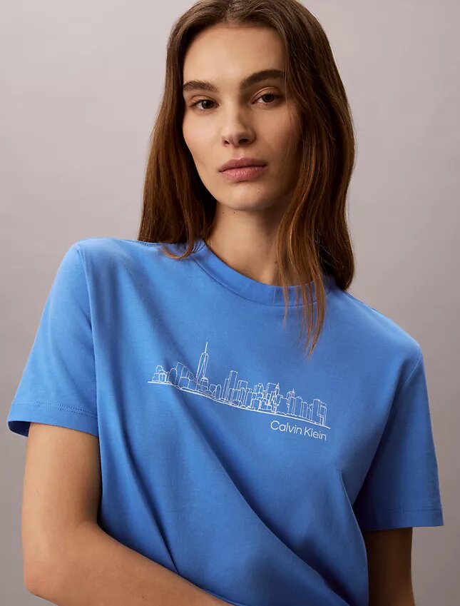 New York Cityscape Classic Graphic Tee New York Cityscape Classic Graphic Tee