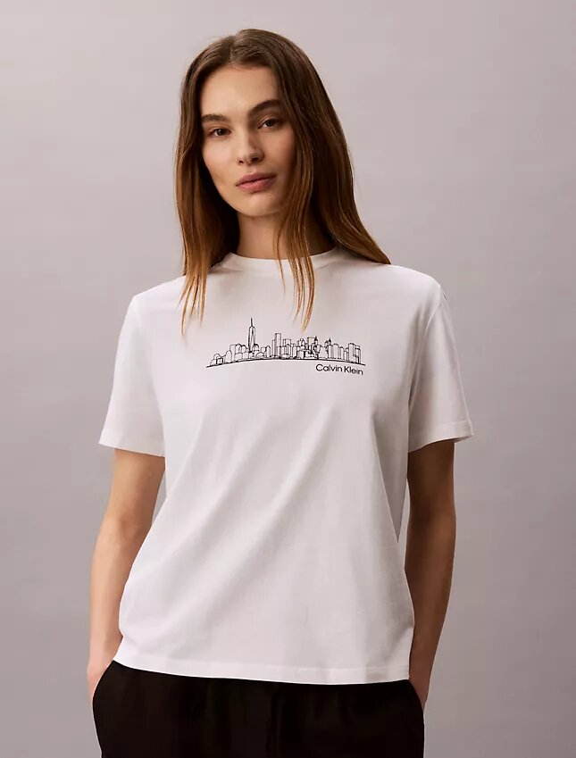New York Cityscape Classic Graphic Tee New York Cityscape Classic Graphic Tee