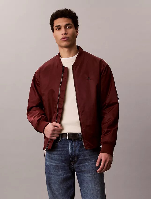 Nylon Bomber Jacket Nylon Bomber Jacket