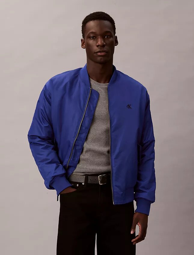 Nylon Bomber Jacket Nylon Bomber Jacket