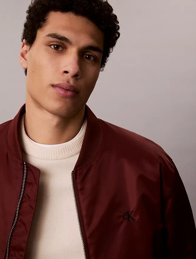 Nylon Bomber Jacket Nylon Bomber Jacket