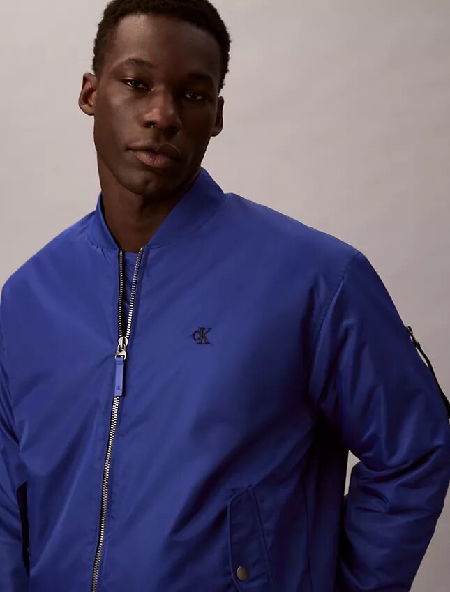 Nylon Bomber Jacket Nylon Bomber Jacket