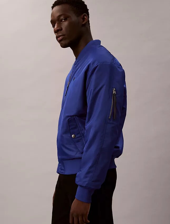Nylon Bomber Jacket Nylon Bomber Jacket