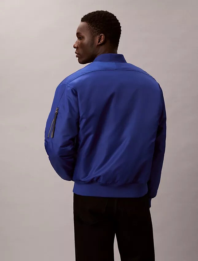 Nylon Bomber Jacket Nylon Bomber Jacket