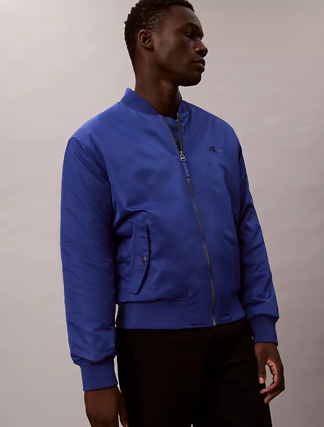 Nylon Bomber Jacket Nylon Bomber Jacket