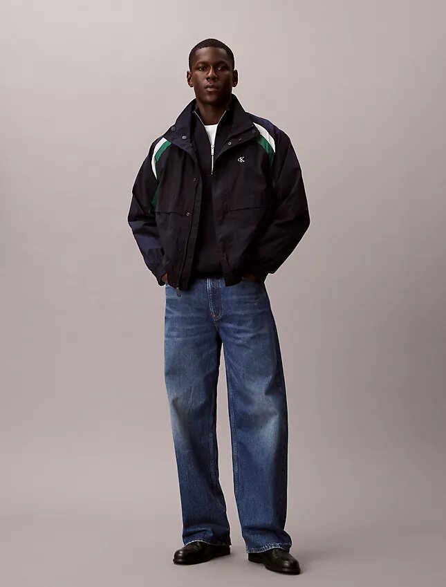 Nylon Colorblock Track Jacket Nylon Colorblock Track Jacket