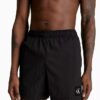 Nylon Drawstring Waist Swim Shorts Nylon Drawstring Waist Swim Shorts
