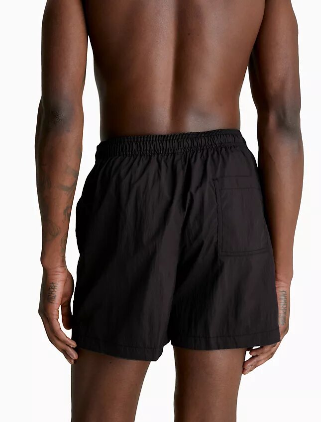 Nylon Drawstring Waist Swim Shorts Nylon Drawstring Waist Swim Shorts