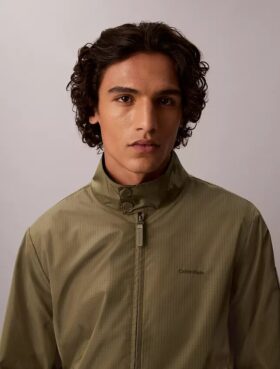 Nylon Grid Bomber Jacket Nylon Grid Bomber Jacket