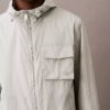 Nylon Hooded Relaxed Jacket Nylon Hooded Relaxed Jacket