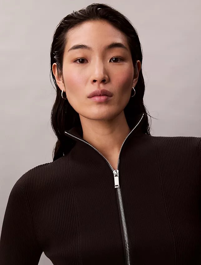 Nylon Rib Zip Jacket Nylon Rib Zip Jacket