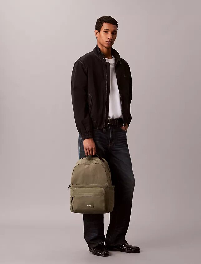 Nylon Round Backpack Nylon Round Backpack