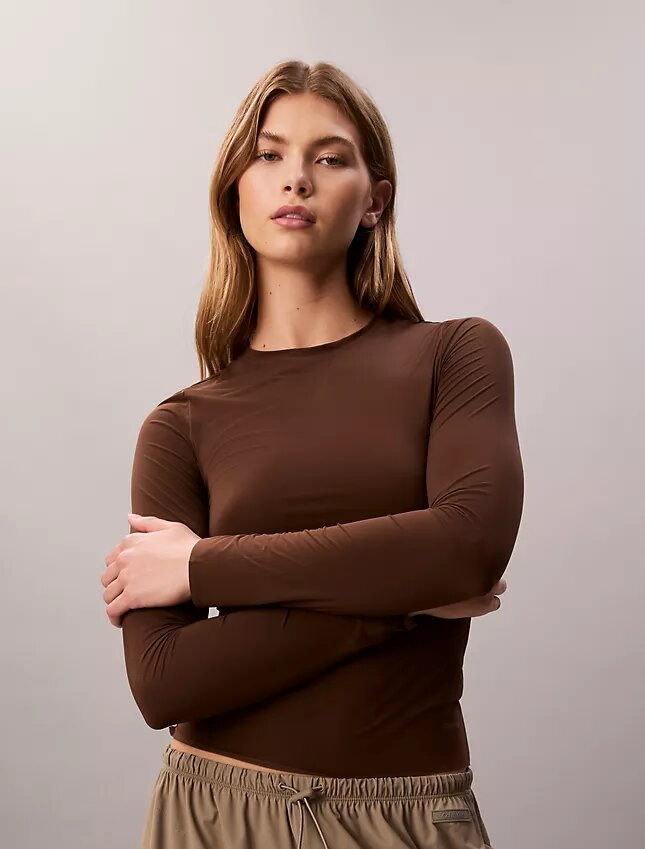 Nylon Stretch Slim T-Shirt Nylon Stretch Slim T-Shirt