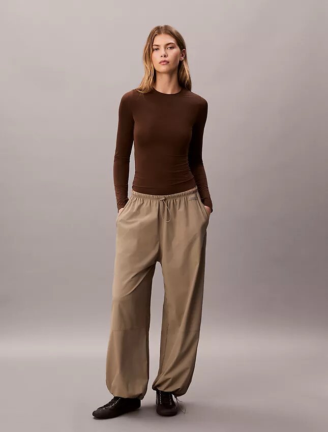 Nylon Stretch Slim T-Shirt Nylon Stretch Slim T-Shirt