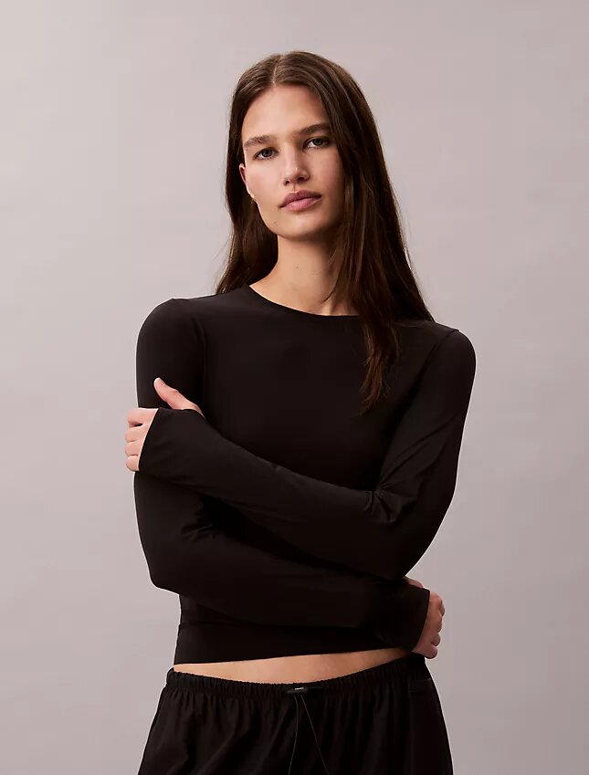 Nylon Stretch Slim T-Shirt Nylon Stretch Slim T-Shirt