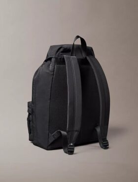 Nylon Top Flap Backpack