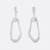 Organic Chain Link Earrings